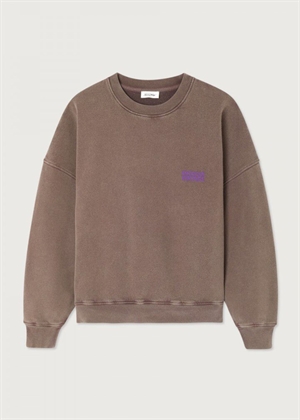 Plizzy sweat Chestnut American Vintage 